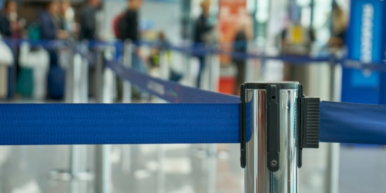 retractable belt barriers