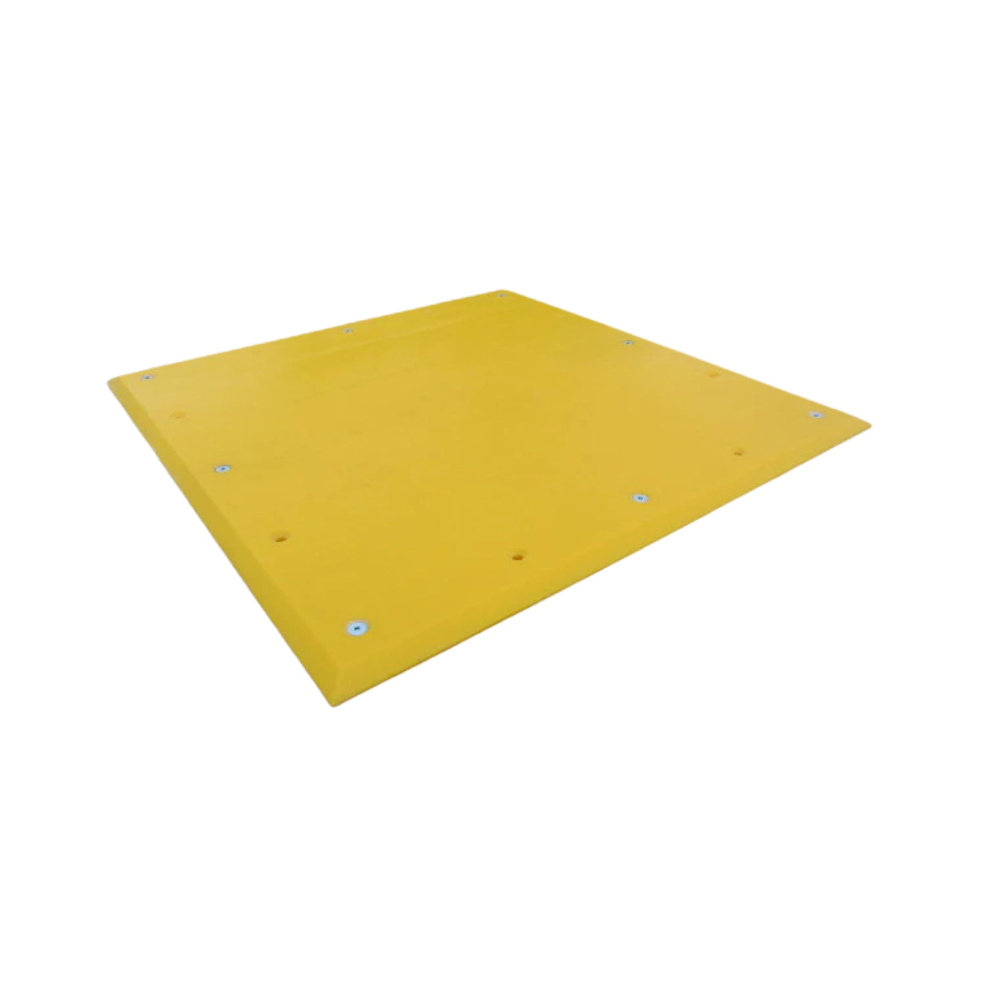 Yellow trailer plate