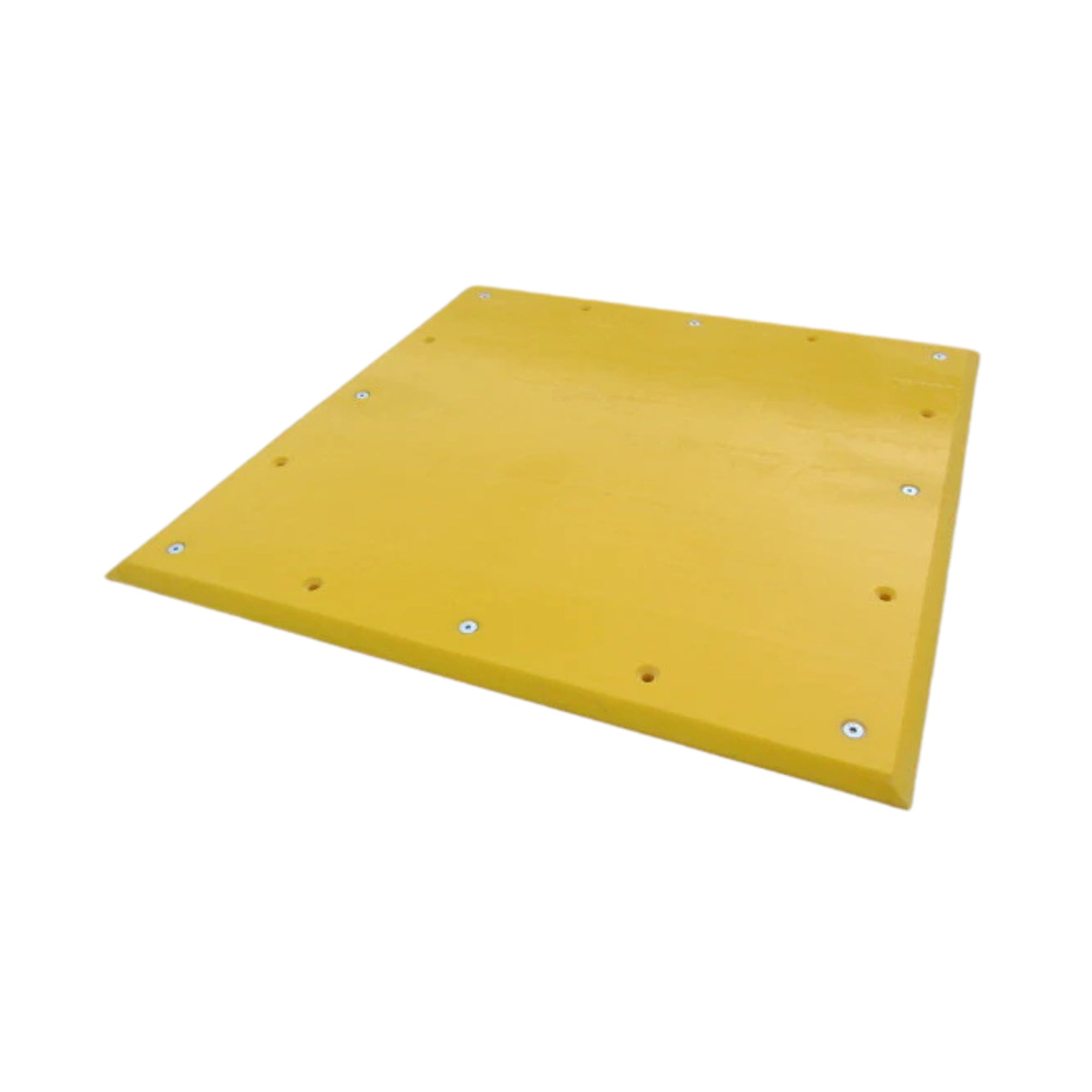 Yellow trailer Plate