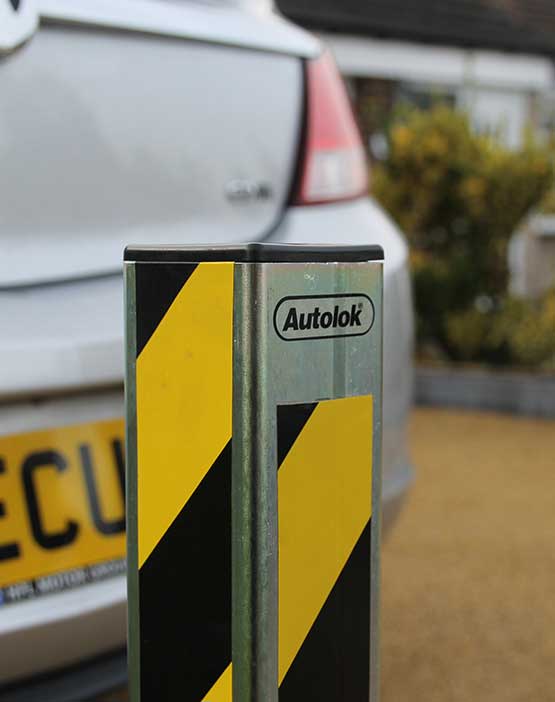 Budget Bollard Heavy Duty Fold Down Parking Post