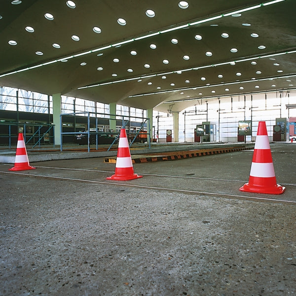 Fluorescent Traffic Cones