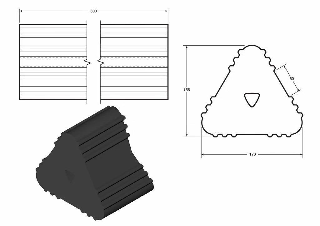 GHP Aircraft Wheel Chock 5