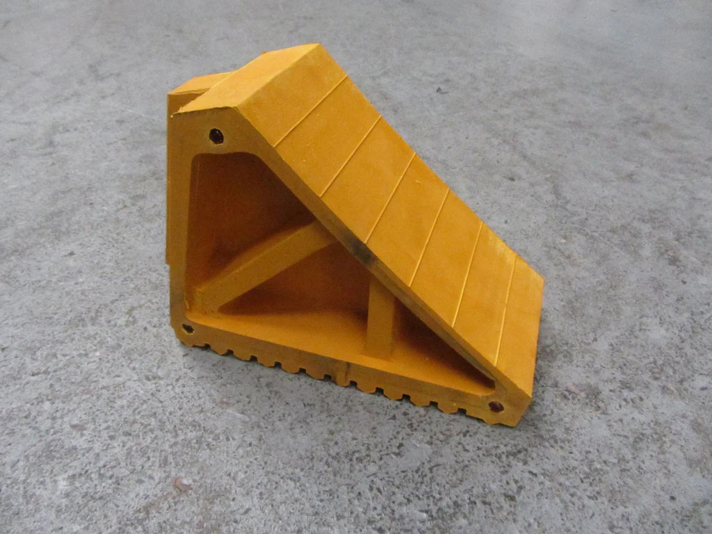 GHP Yellow Wheel Chock - 12