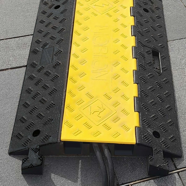 HR2 Cable Protection Ramp in use with cables
