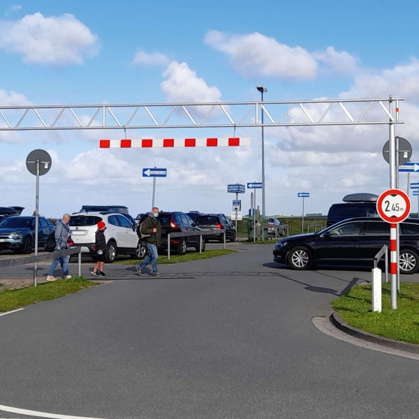 Reflective Height Restriction Bar