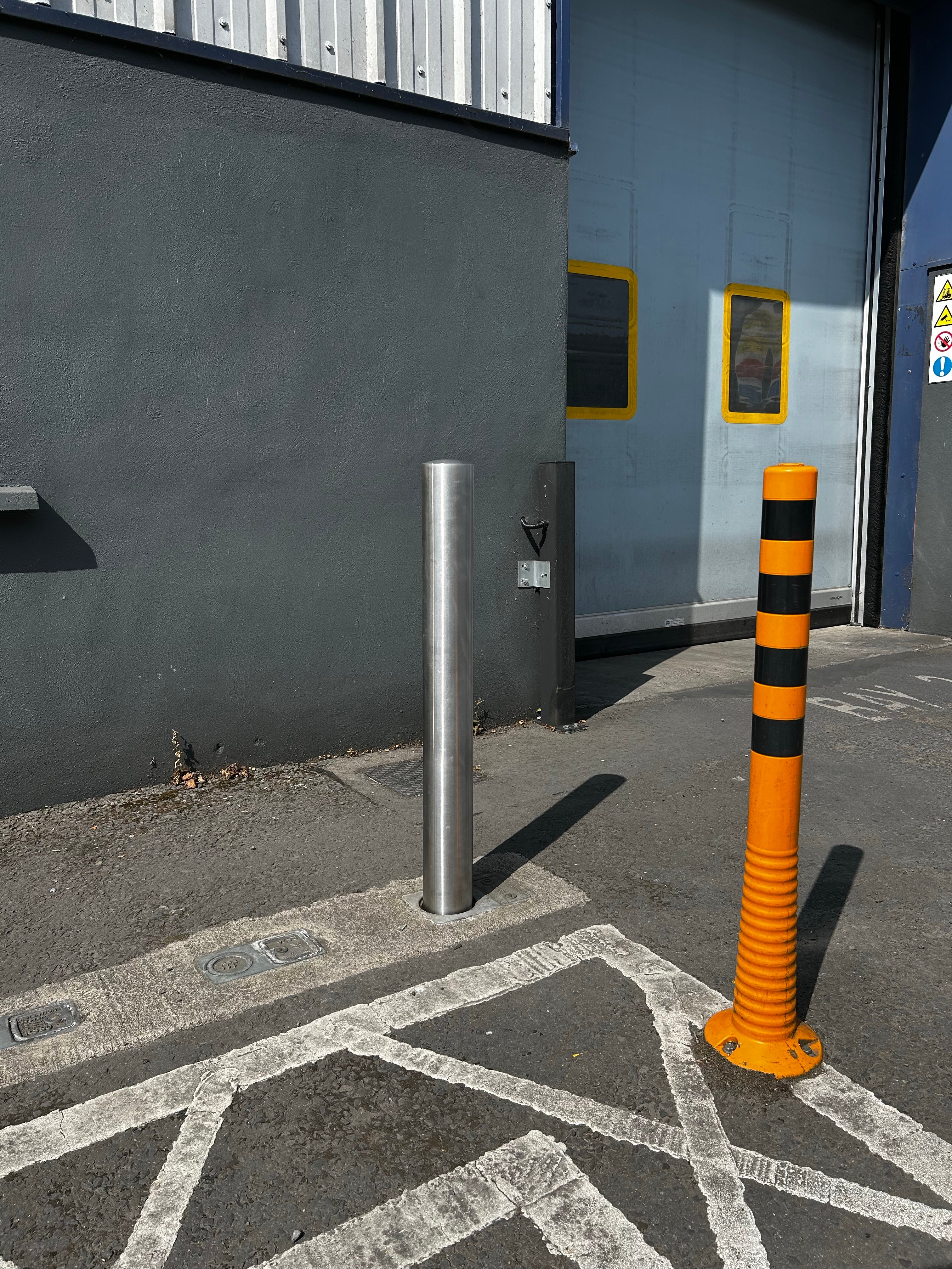 Semi Dome Sub Surface Mount Stainless Steel Bollard