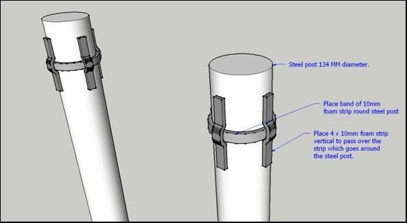 Plastic Bollard Sleeves