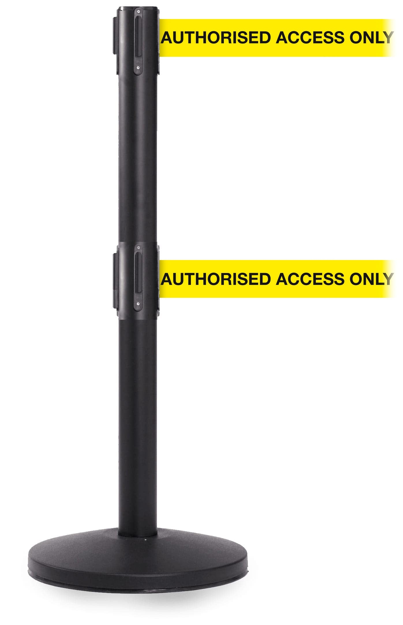 QueueMaster Twin Retractable Belt Barrier