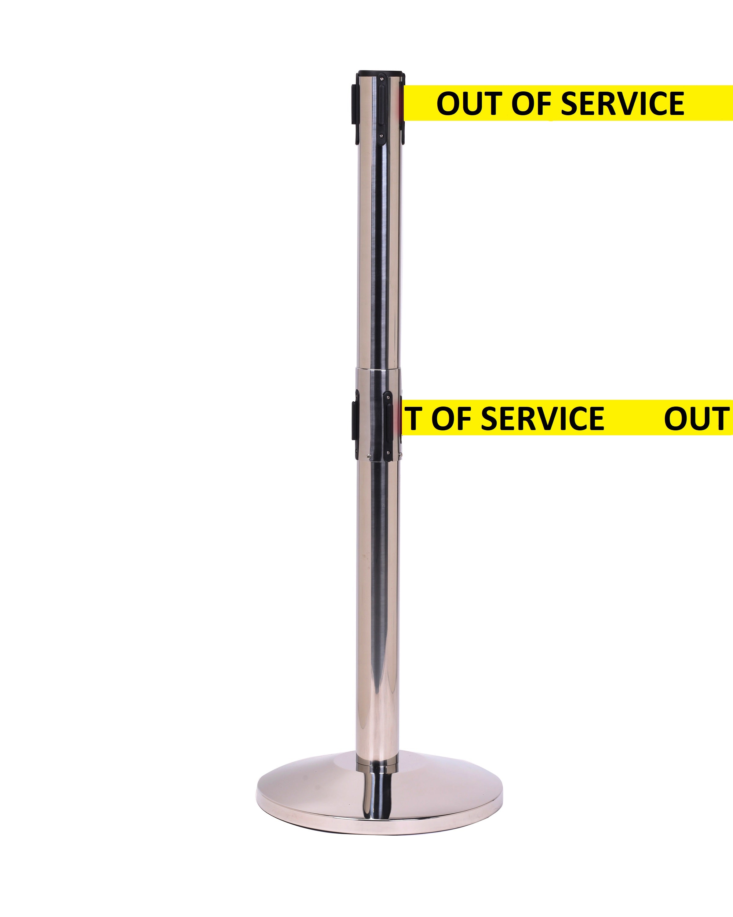 QueueMaster Twin Retractable Belt Barrier