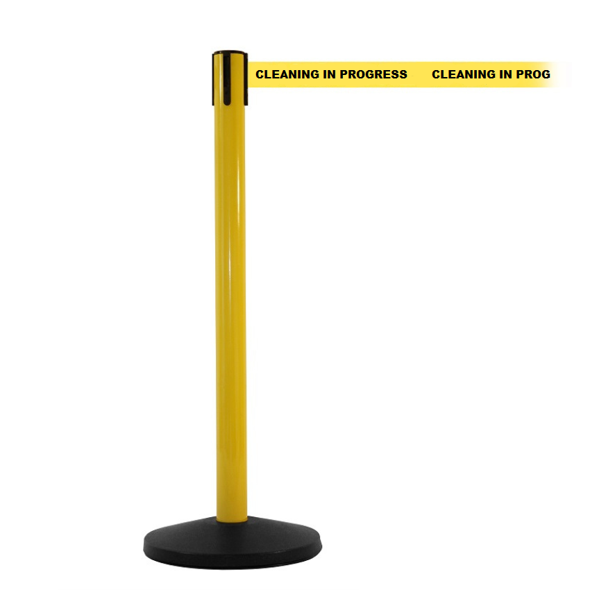 SafetyMaster Yellow Cleaning In Progress Belt