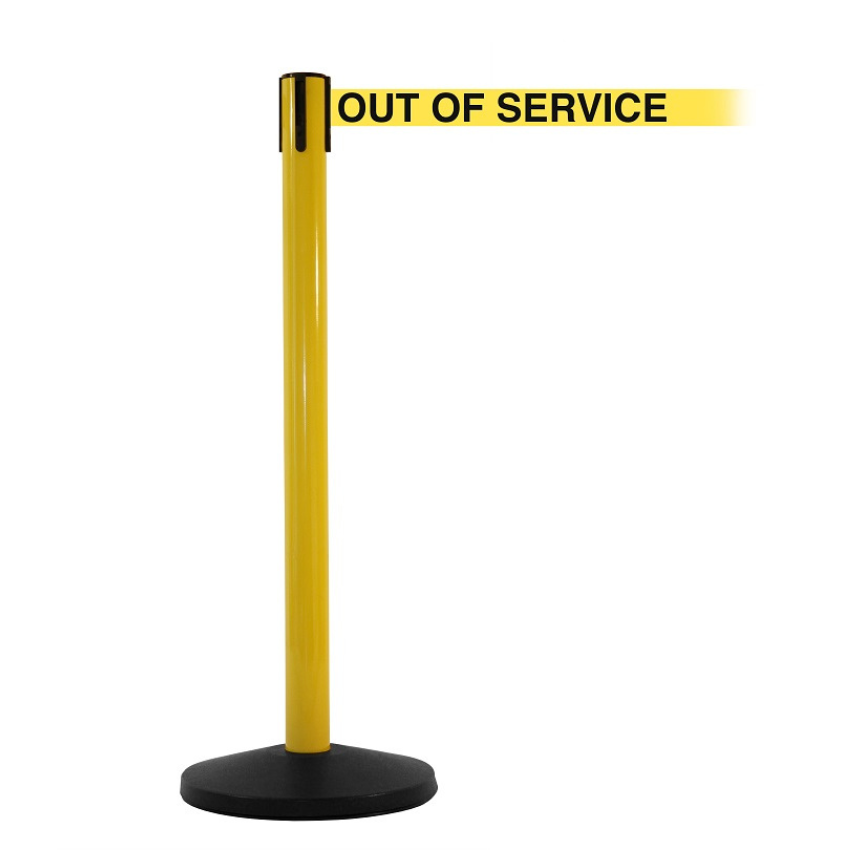 SafetyMaster Retractable Belt Barrier