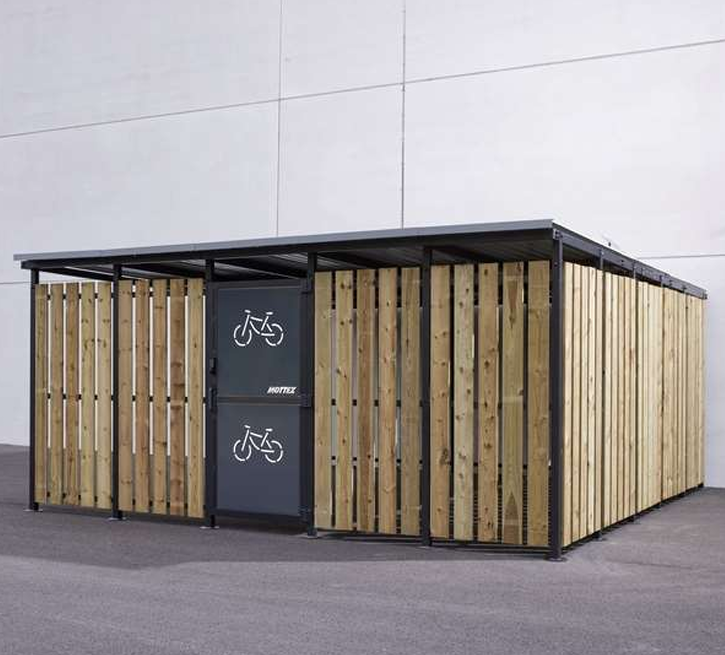 Cubic Secure Bike Shelter