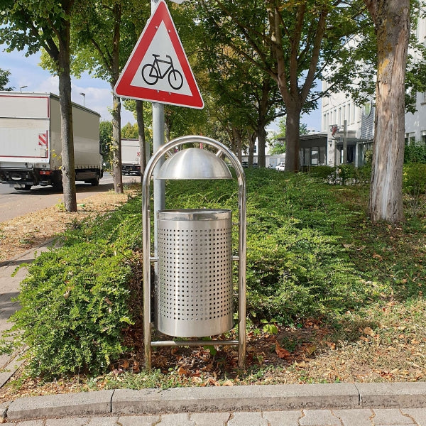Stainless Steel Litter Bin