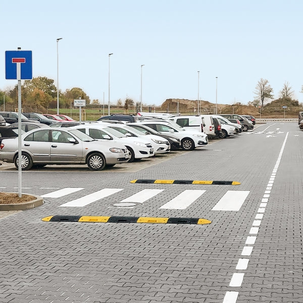 TopStop Eco ramp installed in carpark