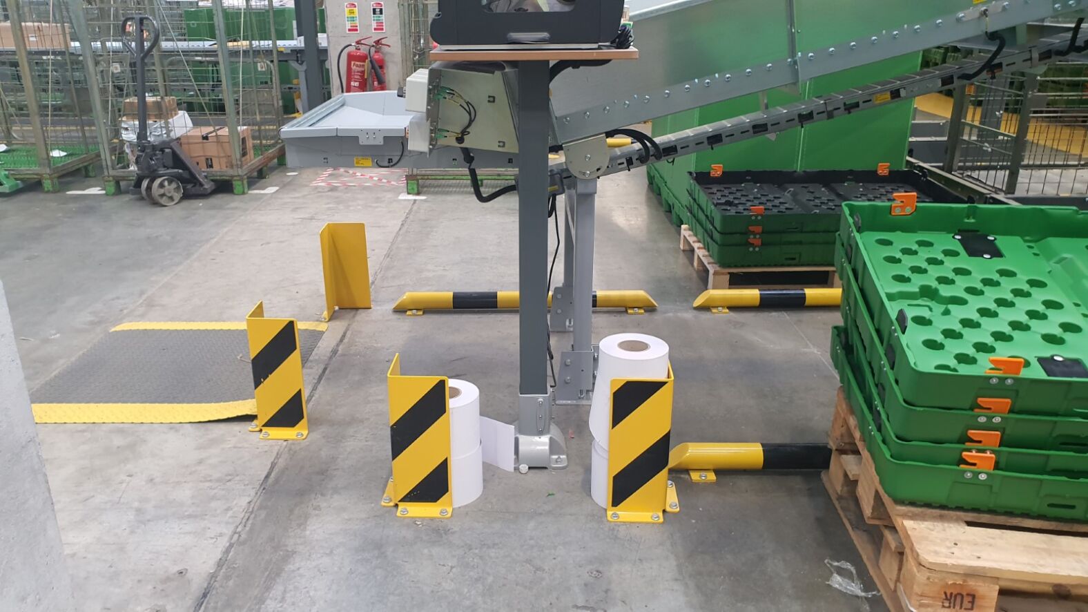 Black Bull Pallet Rack Protectors