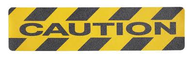 Anti Slip Tape - Caution