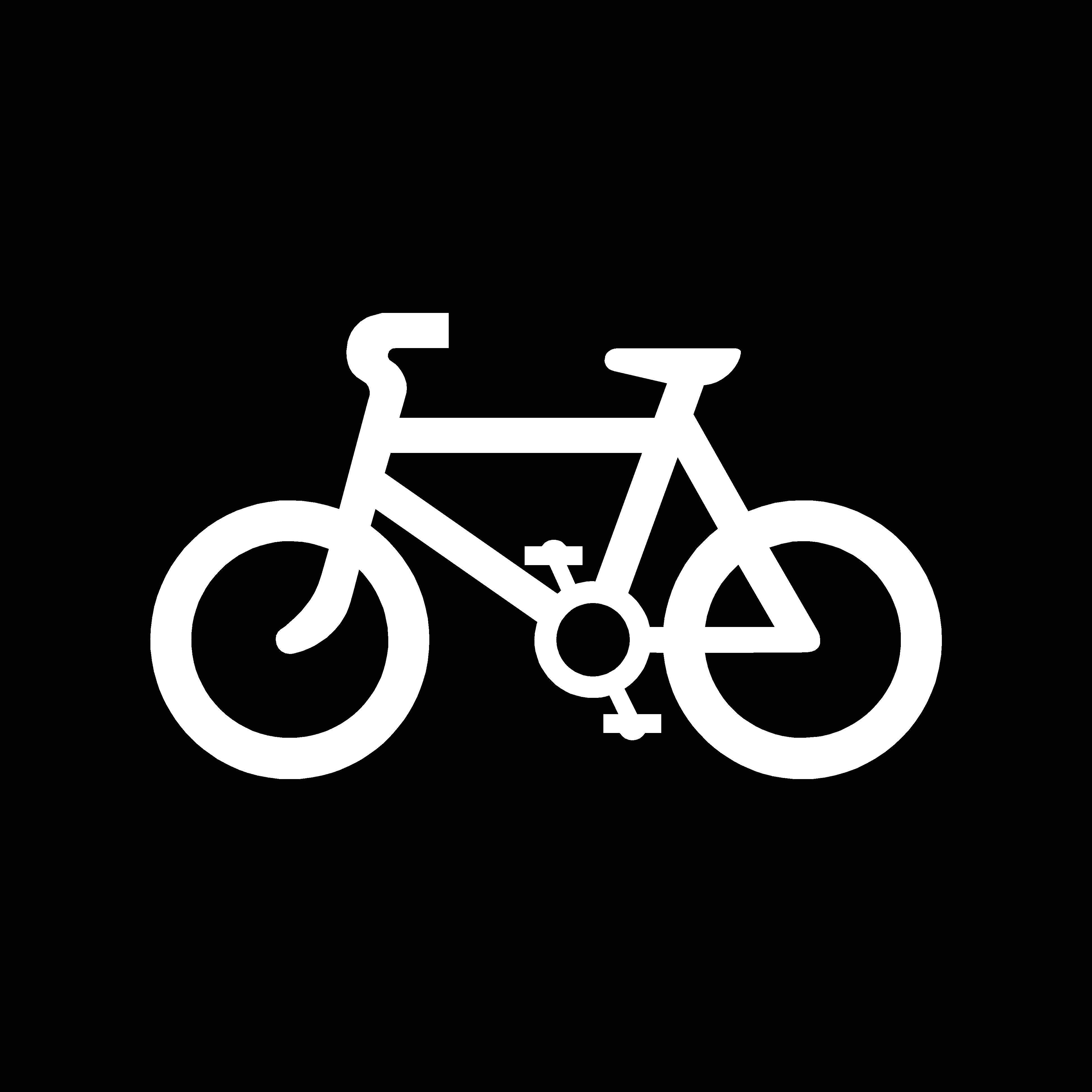 Bicycle Symbol Stencil