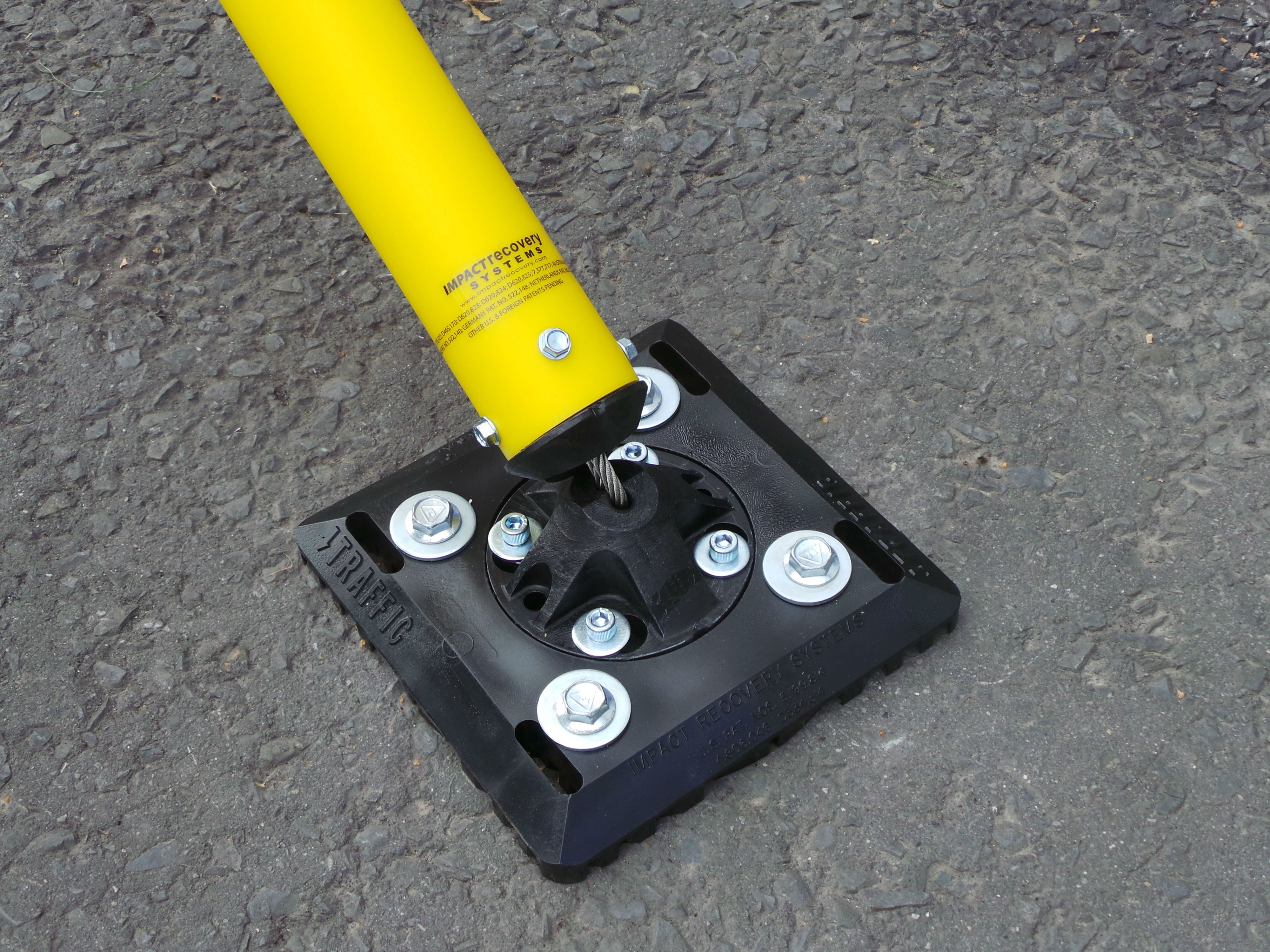 Impact Recovery Systems® FLEX POST Yellow/Black