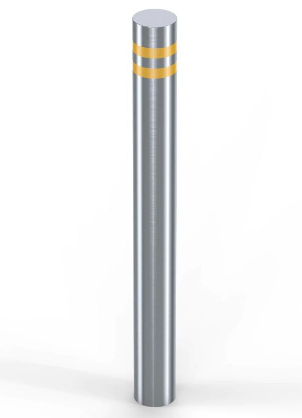 Mercury Semi-Dome Stainless Steel Bollard Part M (Ø 114mm)