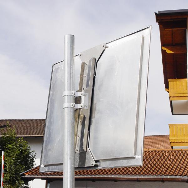 Durabel IceFree Stainless Steel Traffic Mirror