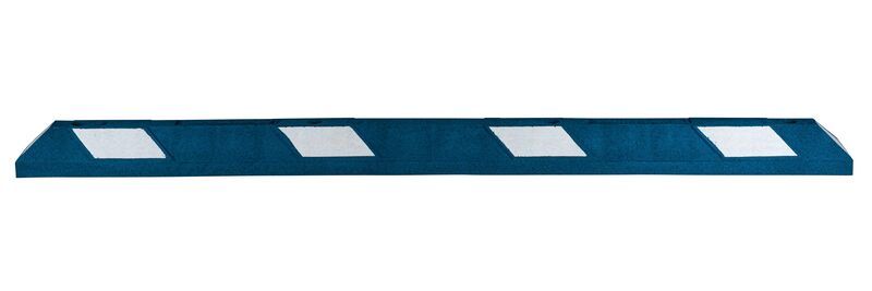 Park It 1800mm Rubber Wheel Stop (Blue)