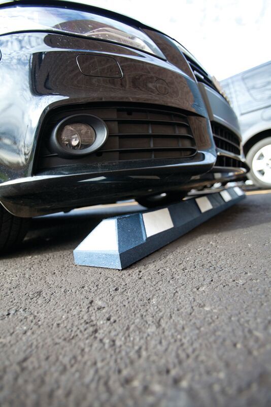 Park It 1800mm Rubber Wheel Stop (Blue)