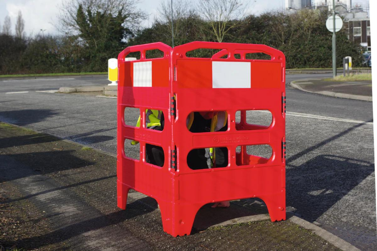 plastic barrier