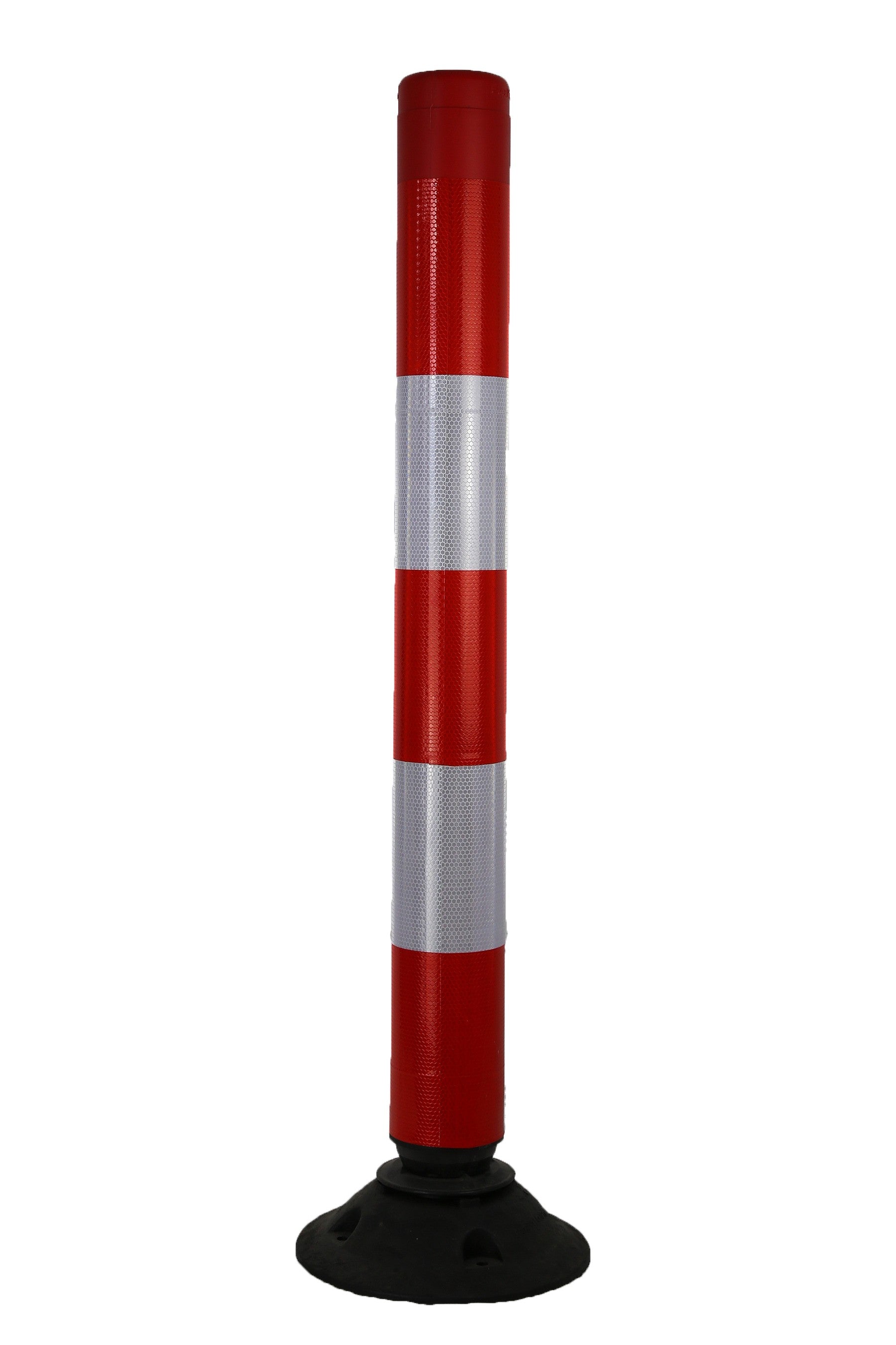 FlexPin Reflective Flexible Post (Red/White) - 1000mm
