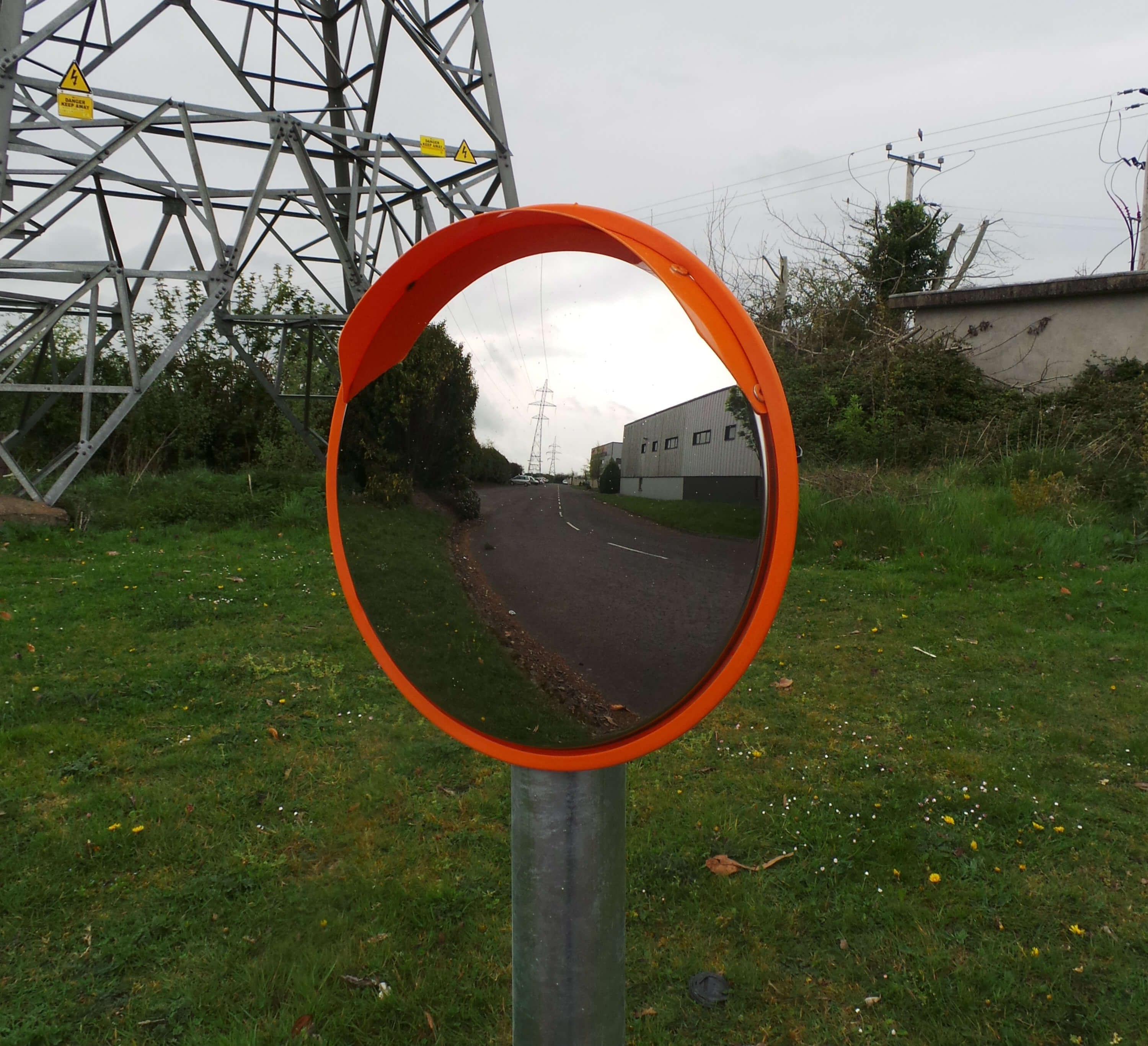 SeeClear Steel Convex Mirror