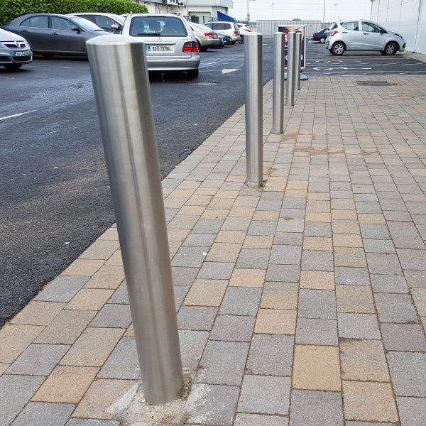 Semi Dome Stainless Steel Bollard Ø 114mm