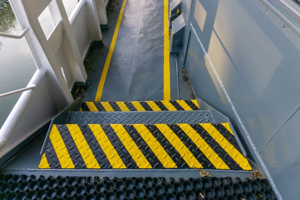 warehouse slips, trips and falls