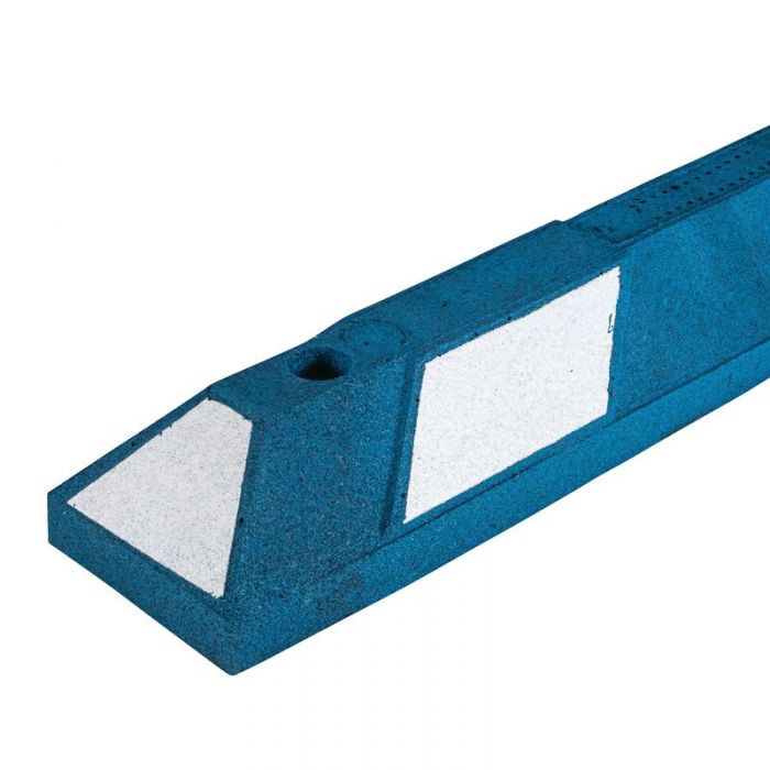 Park It 1800mm Rubber Wheel Stop (Blue)