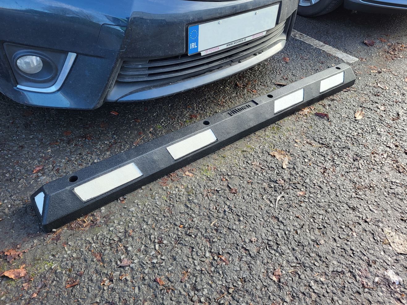 XPT Wheel Stop 1800mm White