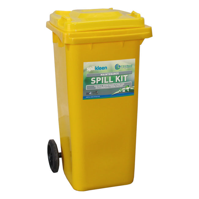 Spilkleen 120 Litre Wheeled Bin Spill Kit & Refill
