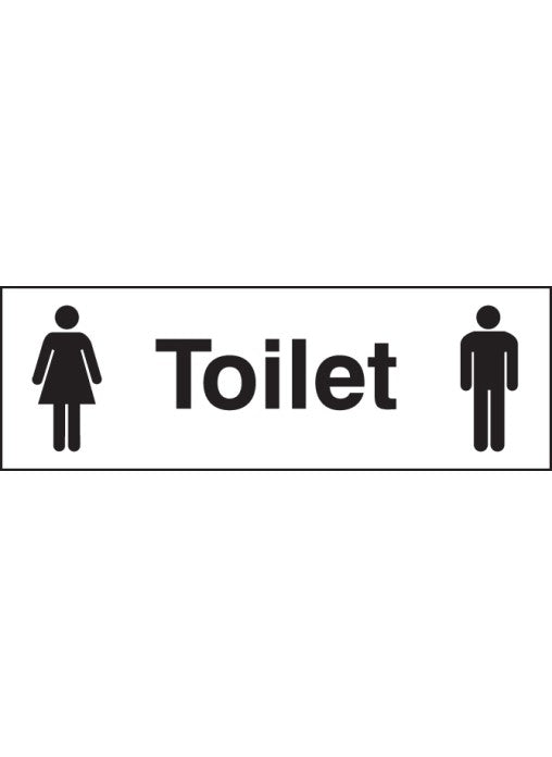 Male/Female Toilet Information Sign