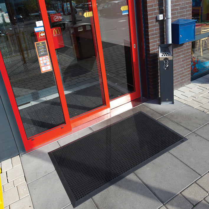 Oct-O-Flex Bevelled Outdoor Entrance Mat Shop Door