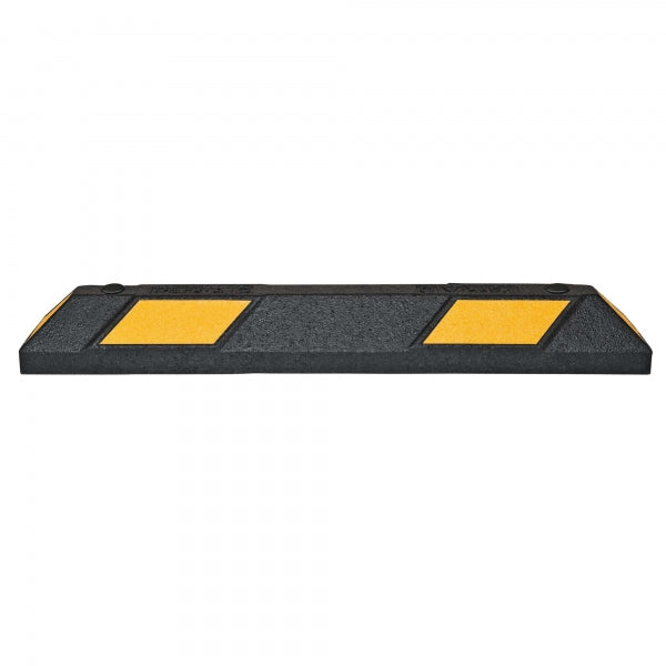 Black/Yellow Park Aid Rubber Wheel Stop 900mm