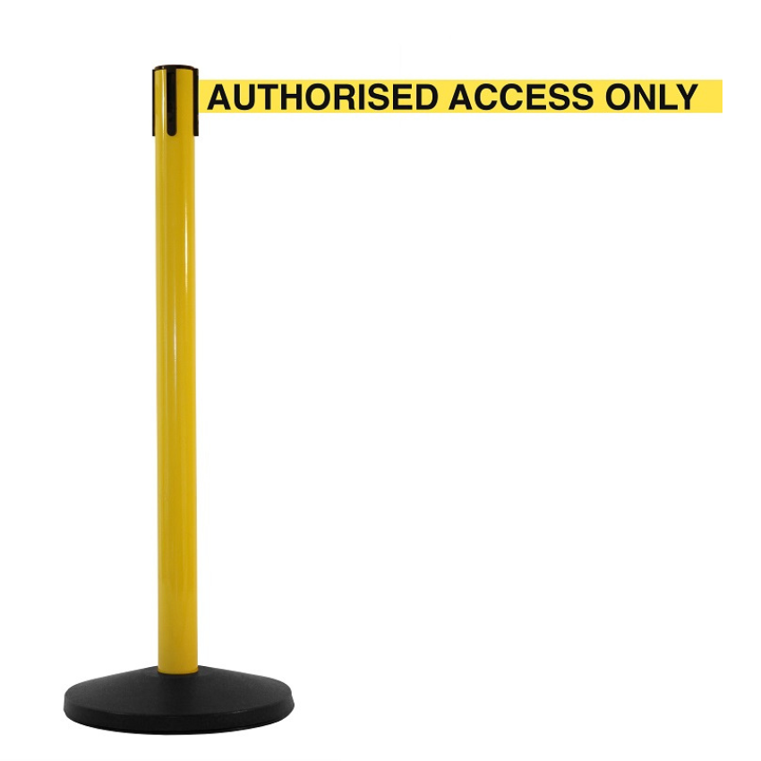 SafetyMaster Yellow Authorised Access Only Belt