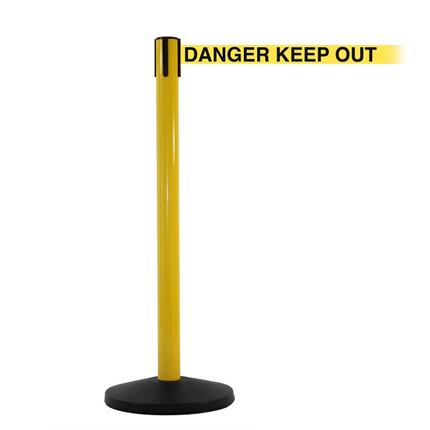 Safety Master Yellow Danger Keep Out Belt