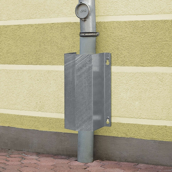 Wall-Mounted Drain Pipe Protector