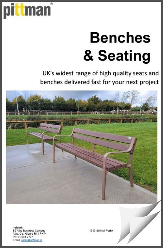 pittman benches and seating catalogue