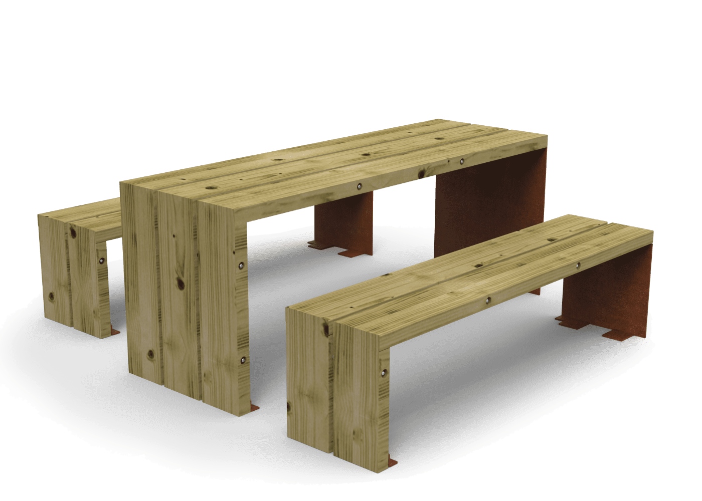 benito gavarres picnic table set