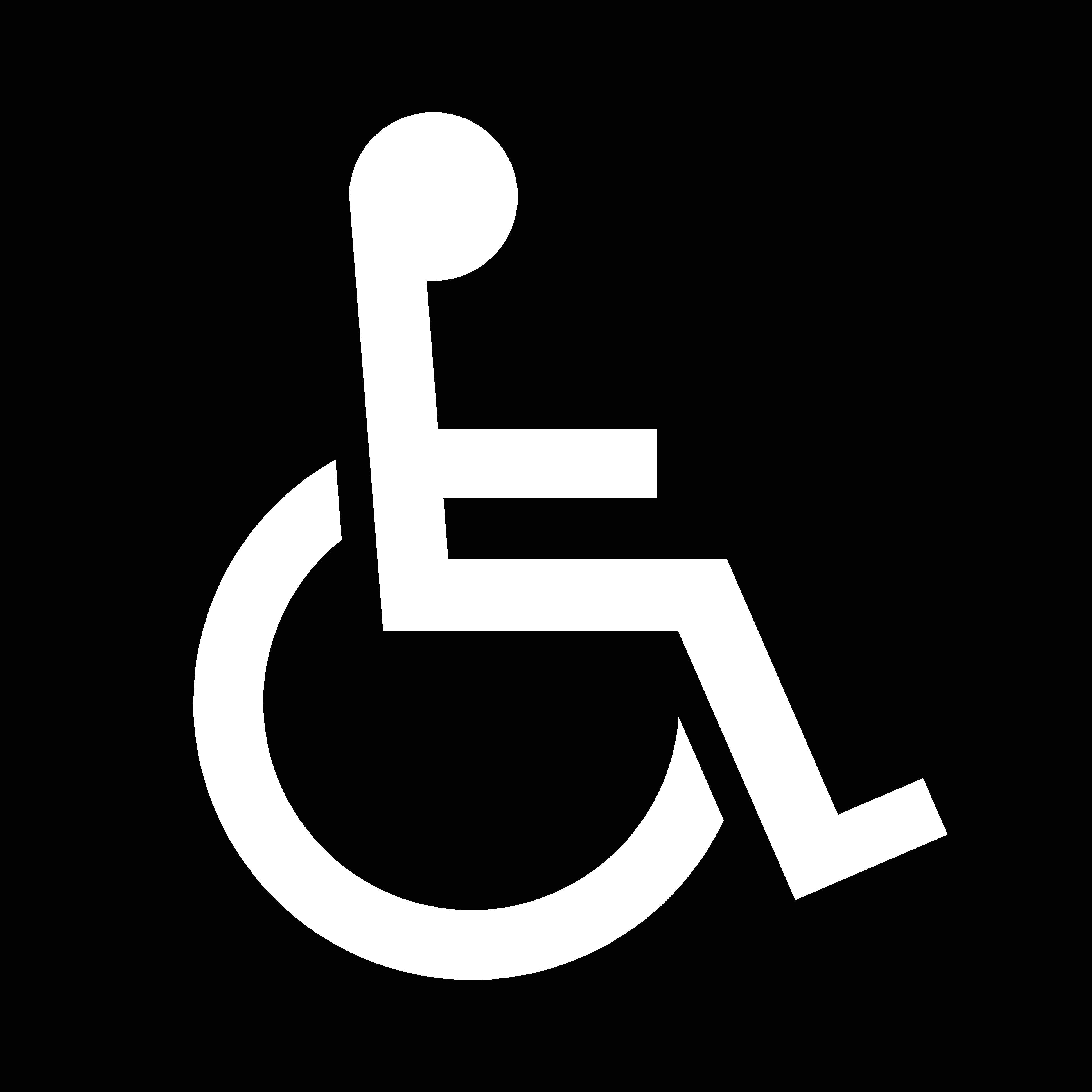 Disabled Symbol Stencil