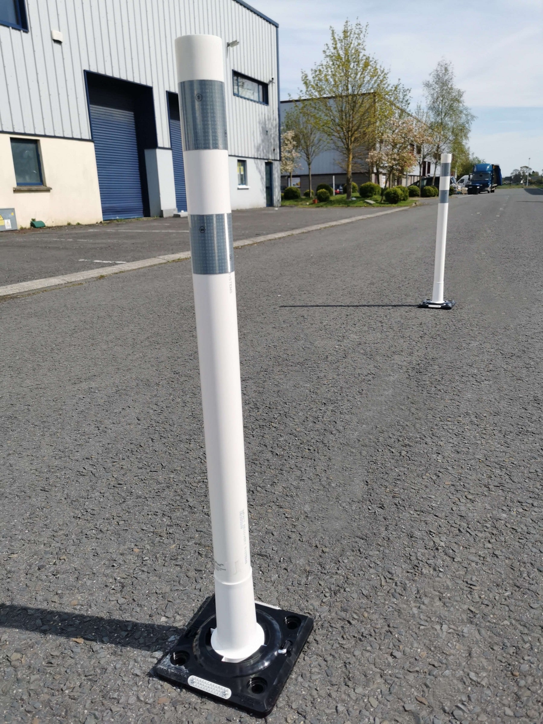 Impact Recovery Systems® Omega Post Flexible Bollard