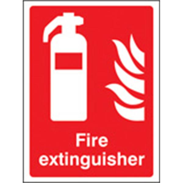 Fire Extinguisher Identification Sign
