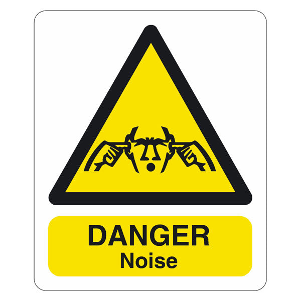 Noise 600 x 600mm sign
