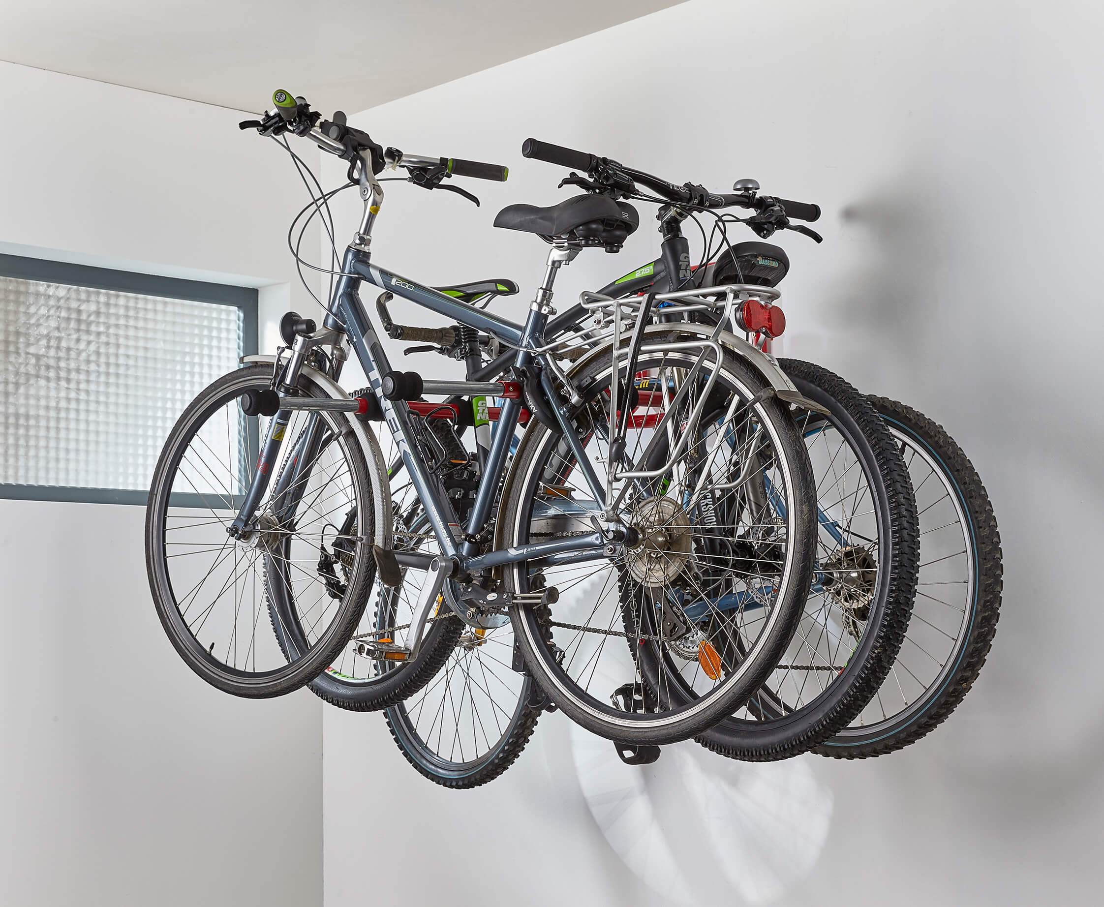 Universal Folding Wall Bike Rack
