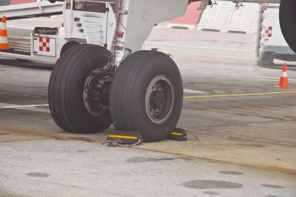 wheel chocks for aircraft